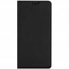 Samsung Galaxy A16 „Dux Ducis“ Skin serijos atverčiamas juodas odinis dėklas - piniginė