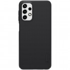 Nillkin Frosted Shield Samsung Galaxy A23 5G (SM-A236B, SM-A235F) juodas plastikinis dėklas