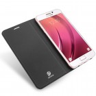 „Dux Ducis“ Skin serijos Samsung Galaxy A3 2017 (A320) juodas odinis atverčiamas dėklas