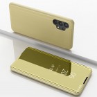 Samsung Galaxy A32 4G (A325F) plastikinis atverčiamas auksinis dėklas