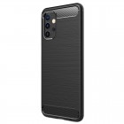 Samsung Galaxy A32 5G Carbon kieto silikono TPU juodas dėklas - nugarėlė