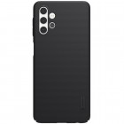 Samsung Galaxy A32 5G „Nillkin“ Frosted Shield juodas plastikinis dėklas, nugarėlė