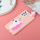 Samsung Galaxy A33 5G (SM-A336E) „Squezy“ Unicorn kieto silikono TPU rožinis dėklas - nugarėlė