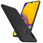 Samsung Galaxy A40 (A405F) „Lenuo“ kieto silikono TPU juodas dėklas - nugarėlė
