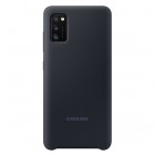 Samsung Galaxy A41 (A415F) „Samsung“ Silicone Cover kieto silikono juodas dėklas