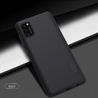 Samsung Galaxy A41 „Nillkin“ Frosted Shield juodas plastikinis dėklas, nugarėlė