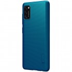 Samsung Galaxy A41 „Nillkin“ Frosted Shield mėlynas plastikinis dėklas, nugarėlė
