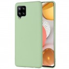 Samsung Galaxy A42 5G Shell kieto silikono TPU žalias dėklas - nugarėlė