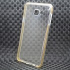 Samsung Galaxy A5 2016 (A510) Silikoninis skaidrus dėklas, auksinis