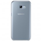 Samsung Galaxy A5 2016 (A520) originalus Clear View Cover atverčiamas sidabrinis dėklas
