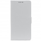 Samsung Galaxy A50 (A505F) atverčiamas baltas odinis dėklas - piniginė