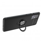 Samsung Galaxy A51 (A515) „FOCUS“ Kickstand kieto silikono TPU juodas dėklas - nugarėlė