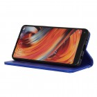 Samsung Galaxy A51 (A515) „Frame“ mėlynas odinis atverčiamas dėklas - knygutė