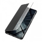 Samsung Galaxy A51 (A515F) View Line juodas atverčiamas dėklas - knygutė