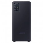 Samsung Galaxy A51 (A515) „Samsung“ Silicone Cover kieto silikono juodas dėklas