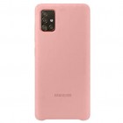 Samsung Galaxy A51 (A515) „Samsung“ Silicone Cover kieto silikono rožinis dėklas