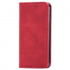 Samsung Galaxy A51 (A515) „Split“ raudonas odinis atverčiamas dėklas - knygutė