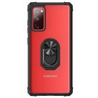 Samsung Galaxy A52 5G (A526B, A525F) „Fashion“ Kickstand kieto silikono TPU skaidrus dėklas - nugarėlė