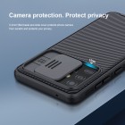 Samsung Galaxy A52 5G (A526B) „Nillkin“ CamShield juodas dėklas, nugarėlė su kameros apsauga
