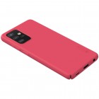 Samsung Galaxy A52 5G (A526B) „Nillkin“ Frosted Shield raudonas plastikinis dėklas, nugarėlė