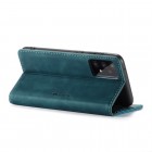 Samsung Galaxy A53 5G (SM-A536B) CaseMe Retro solidus atverčiamas žalias odinis dėklas - knygutė