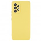Samsung Galaxy A53 5G (SM-A536B) Shell kieto silikono TPU geltonas dėklas - nugarėlė