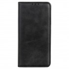 Samsung Galaxy A54 (SM-A546B) „Split“ juodas odinis atverčiamas dėklas - knygutė