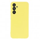 Samsung Galaxy A54 (SM-A546B) Shell kieto silikono (TPU) dėklas geltonas - nugarėlė