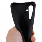 Samsung Galaxy A55 5G (SM-A556) Strap kieto silikono TPU juodas dėklas - nugarėlė