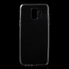 Samsung Galaxy A6 2018 (A600F) skaidrus (permatomas) silikoninis TPU ploniausias pasaulyje dėklas