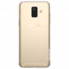 Samsung Galaxy A6 2018 (A600F) Nillkin Nature plonas skaidrus (permatomas) silikoninis TPU bespalvis dėklas