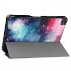 Samsung Galaxy Tab A7 10.4 2020 (T505,T500) atverčiamas spalvotas „Cosmo“ dėklas - knygutė