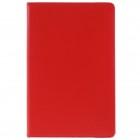 Samsung Galaxy Tab A7 10.4 2020 (T505,T500) atverčiamas, sukamas 360 laipsnių, raudonas odinis dėklas - stovas