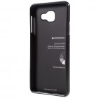 Samsung Galaxy A7 2016 (A710) Mercury juodas kieto silikono (TPU) dėklas