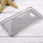 Samsung Galaxy A7 2017 (A720) „S-Line“ kieto silikono skaidrus TPU pilkas dėklas - nugarėlė