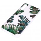 Samsung Galaxy A70 (A705F) „Leaves“ kieto silikono TPU skaidrus dėklas - nugarėlė