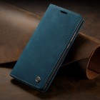 Samsung Galaxy A71 (A715) CaseMe Retro solidus atverčiamas žalias odinis dėklas - knygutė