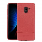 Samsung Galaxy A8 2018 (A530F) „Armor“ kieto silikono TPU raudonas dėklas - nugarėlė