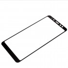 Samsung Galaxy A8+ 2018 (A730F) „Calans“ 9H Tempered Glass sustiprintos apsaugos juodas pilnai dengiantis apsauginis ekrano stiklas 0,2 mm