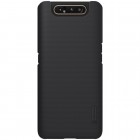 Samsung Galaxy A80 (A805F) Nillkin Frosted Shield juodas plastikinis dėklas 