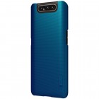 Samsung Galaxy A80 (A805F) Nillkin Frosted Shield mėlynas plastikinis dėklas 