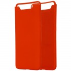 Samsung Galaxy A80 (A805F) Shell kieto silikono TPU raudonas dėklas - nugarėlė