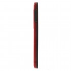 Raudonas klasikinis Samsung Galaxy Alpha G850 TPU rėmelis - kraštų apvadas (bamperis)