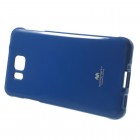 Samsung Galaxy Alpha G850 Mercury tamsiai mėlynas kieto silikono tpu dėklas - nugarėlė