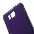 Samsung Galaxy Alpha G850 Mercury violetinis kieto silikono tpu dėklas - nugarėlė