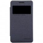 Samsung Galaxy Core 2 (G355) pilkas odinis atverčiamas Nillkin Sparkle dėklas