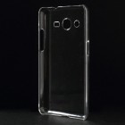 Samsung Galaxy Core LTE G386 plastikinis skaidrus (permatomas) dėklas - nugarėlė 
