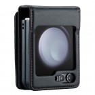 Samsung Galaxy Flip5 5G (SM-F731B) „CaseMe“ Wallet plastikinis juodas dėklas - nugarėlė