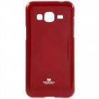 Samsung Galaxy J3 2016 (J310) raudonas Mercury kieto silikono (TPU) dėklas