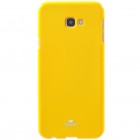 Samsung Galaxy J4+ (J400F) Mercury geltonas kieto silikono TPU dėklas - nugarėlė